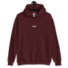 NHN Uniseks hoodie met geborduurd logo